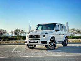 Rent Mercedes Benz G500 2021 in Dubai-pic_3