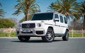 Rent Mercedes Benz G500 2021 in Dubai-pic_2