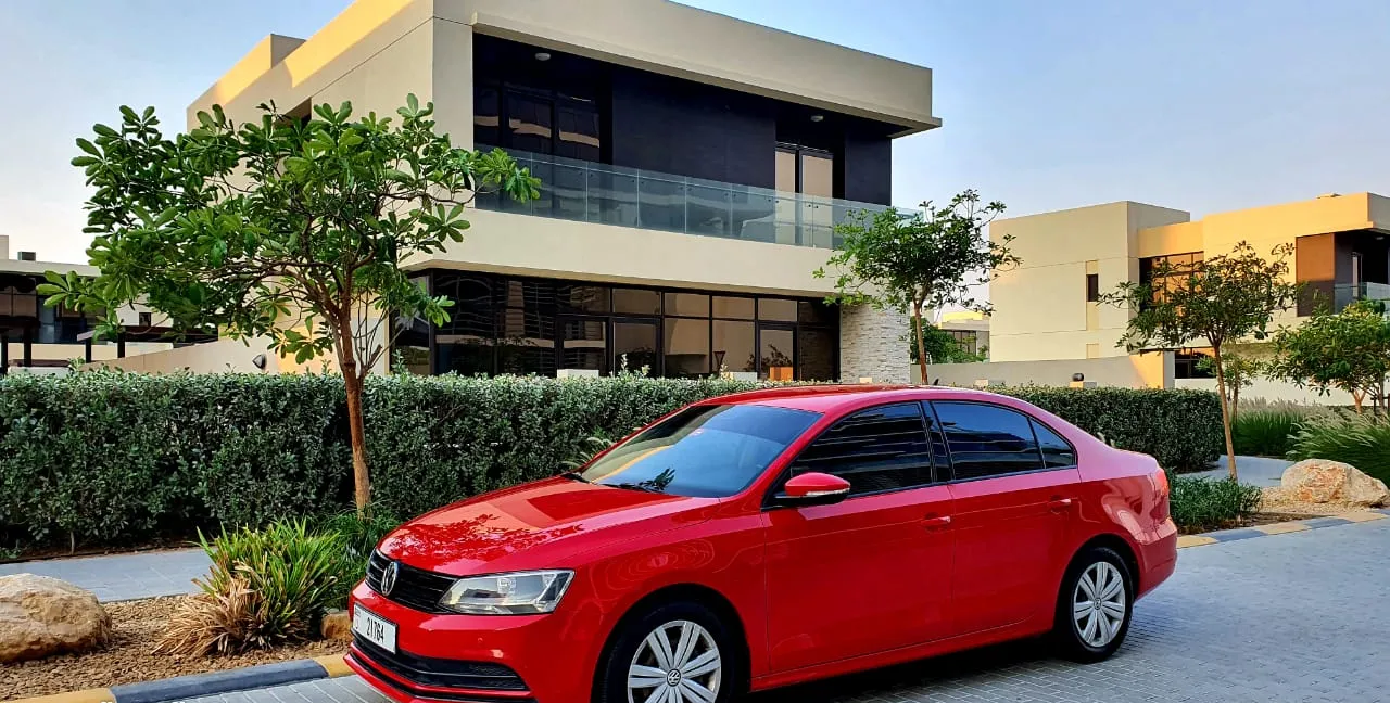 VM Jetta 2015 Red - 130K Excellent condition-pic_3