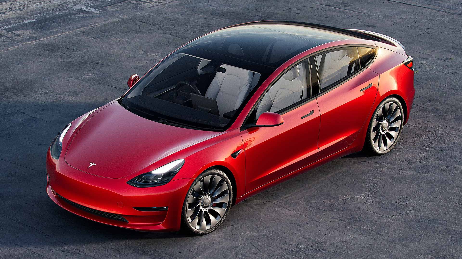 Rent Tesla Model 3 Long Range 2024 in Dubai-image