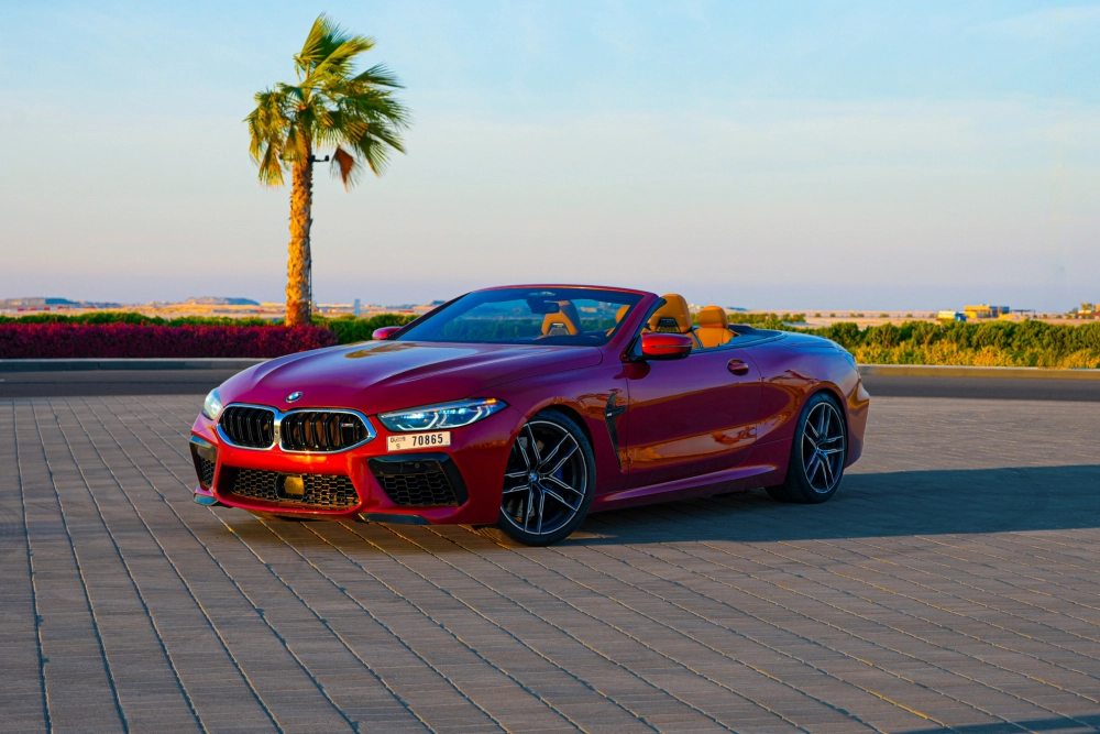 Rent BMW M8 Competition Convertible 2020 in Dubai-pic_1