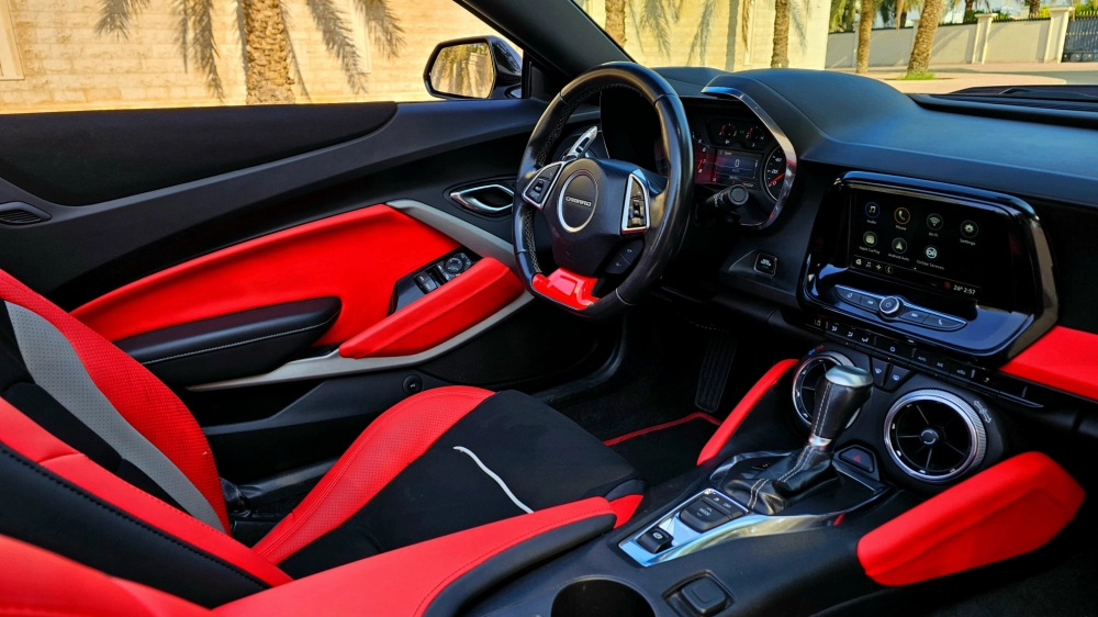 Rent Chevrolet Camaro ZL1 Kit Convertible V6 2020 in Dubai-pic_1