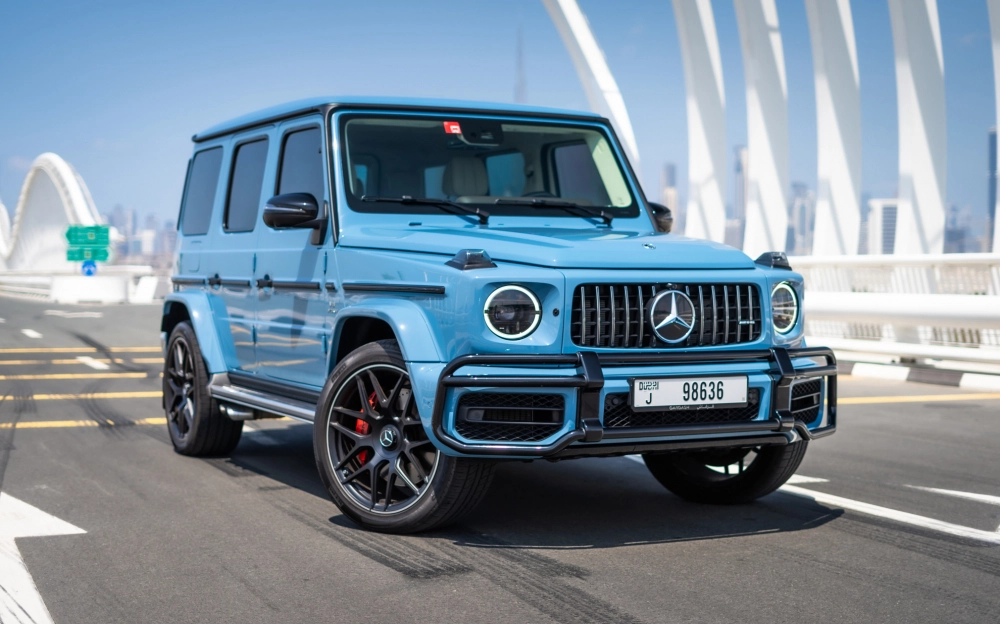 Rent Mercedes AMG G63 2022 in Dubai-pic_1