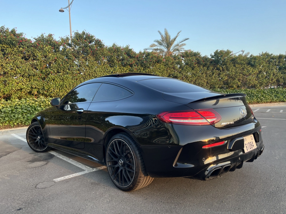 Rent Mercedes Benz AMG C63 S Coupe 2021 in Dubai-pic_1