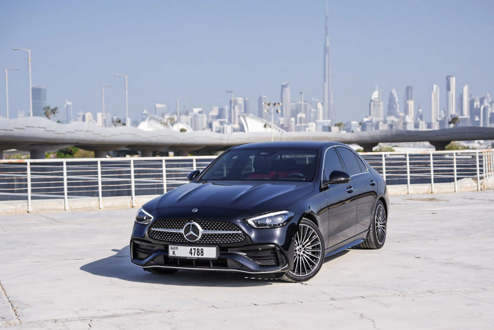 Rent Mercedes Benz C200 2024 in Dubai-pic_1