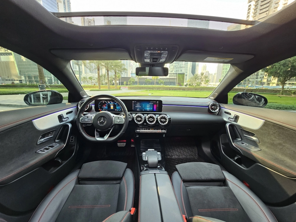 Rent Mercedes Benz CLA 200 2022 in Dubai-pic_1