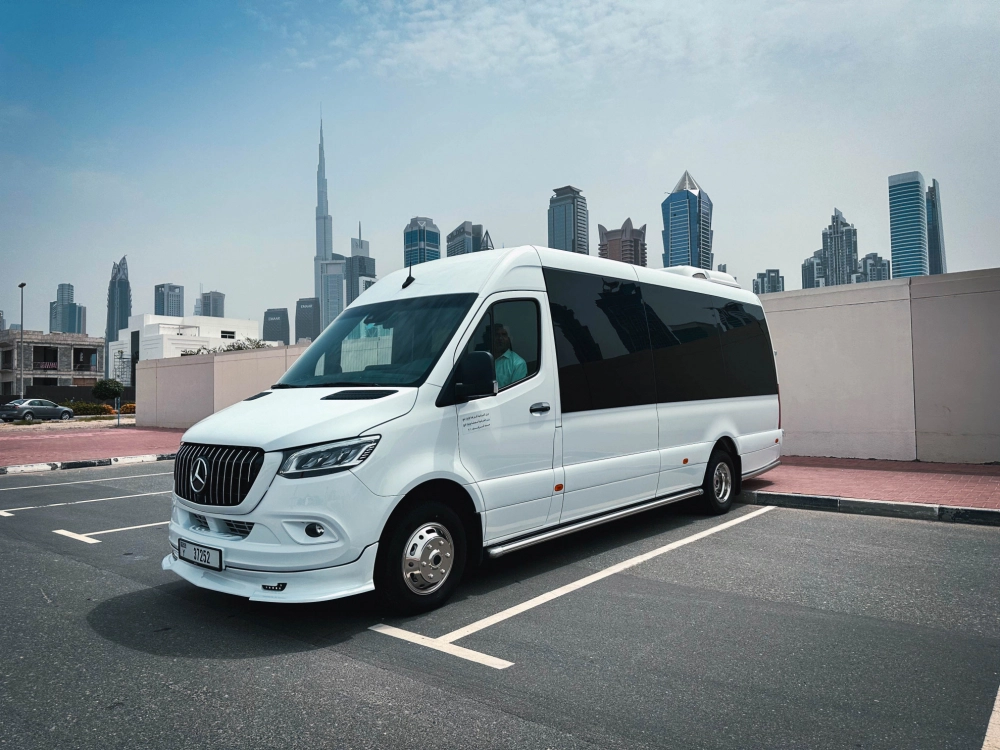 Rent Mercedes Benz Sprinter (16pax) 2022 in Dubai-pic_1