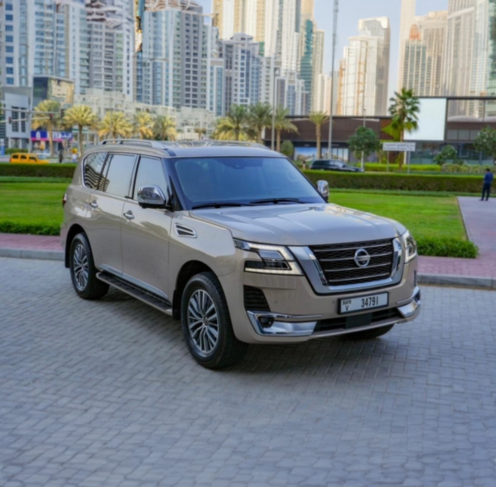 Rent Nissan Patrol Platinum 2021 in Dubai-pic_1