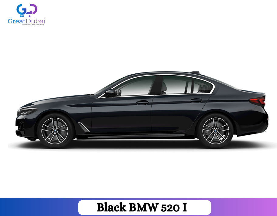 Black BMW 520 I 2020 Rent in Dubai With Great Dubai-pic_1