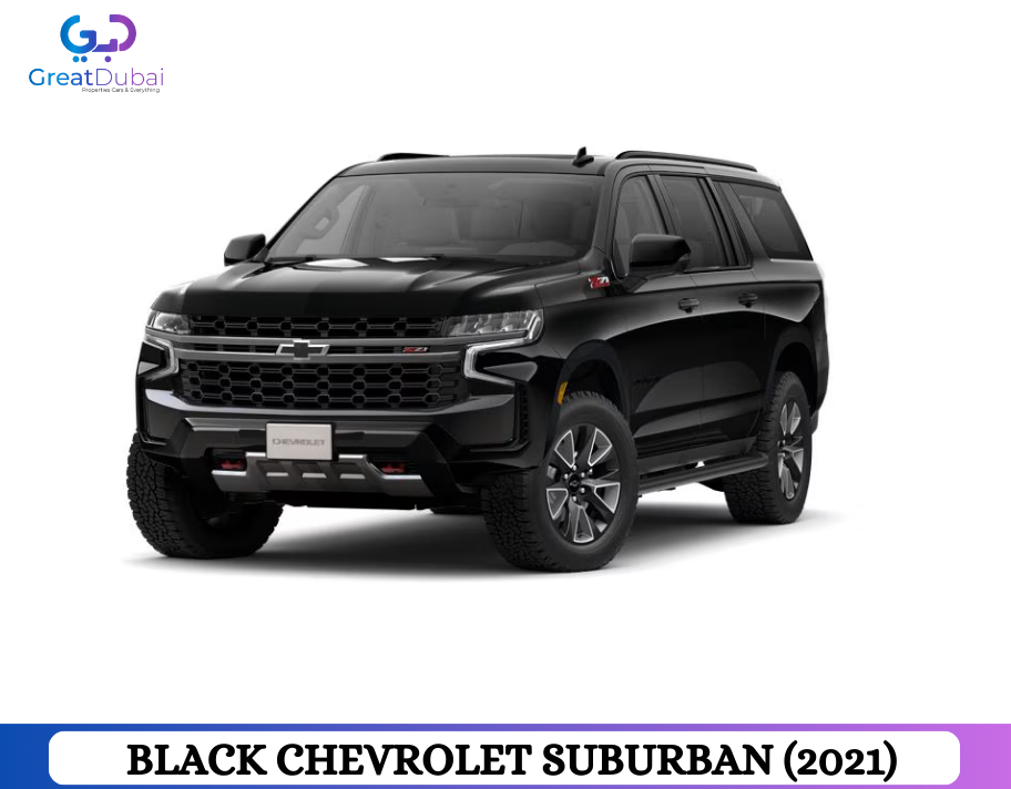 Black CHEVROLET SUBURBAN (2021) Rent in Dubai With Great Dubai-pic_1