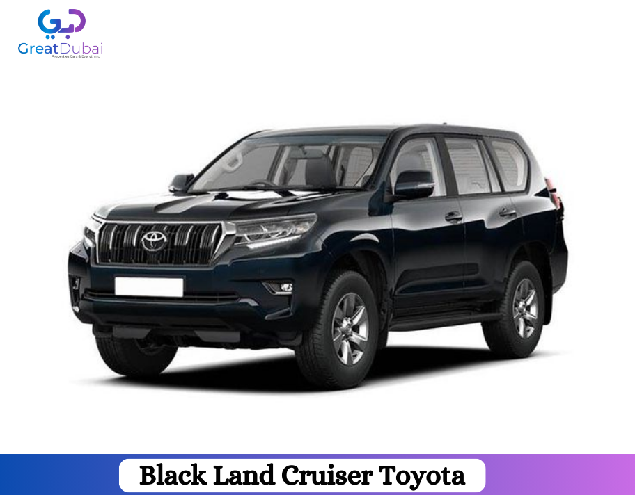 Black Land Cruiser Toyota 2022 Rent in Dubai With Great Dubai-pic_1