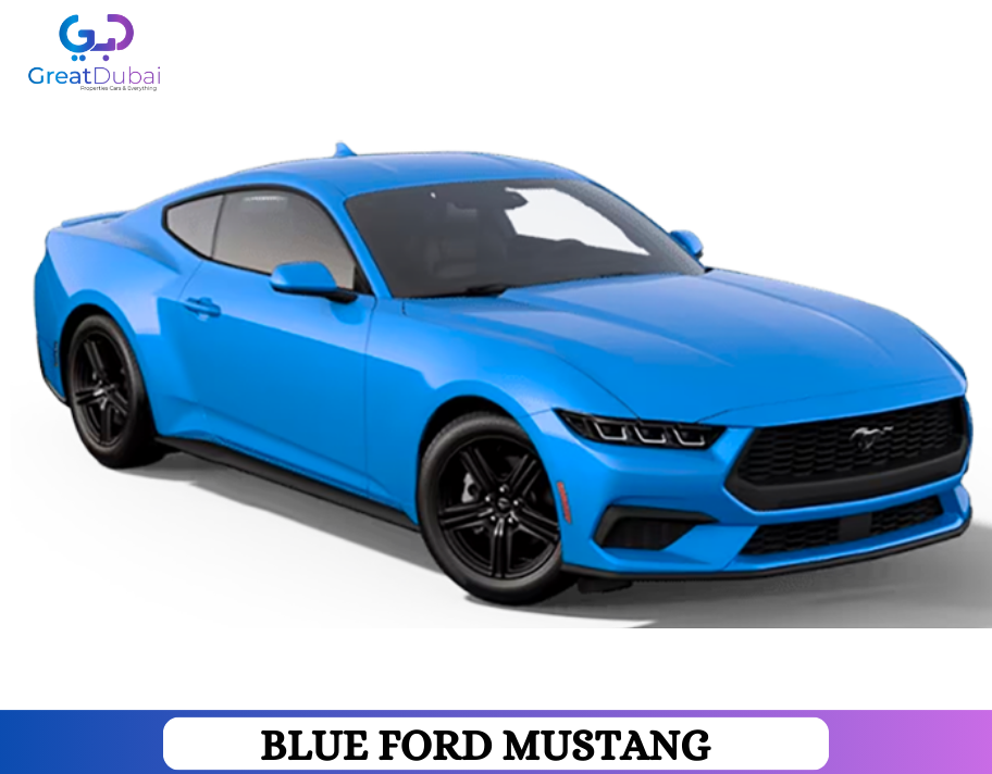 Blue FORD MUSTANG 2017 Rent in Dubai With Great Dubai-pic_1