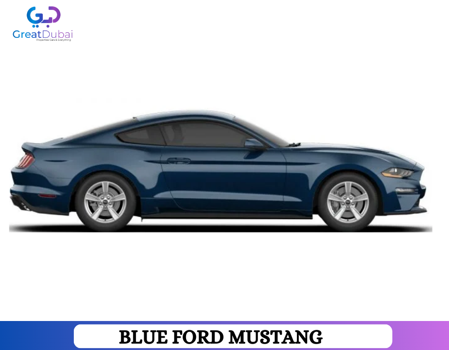 Blue FORD MUSTANG 2020 Rent in Dubai With Great Dubai-pic_1