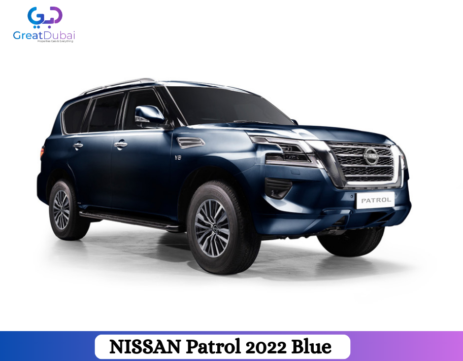 Blue NISSAN Patrol 2022 Rent in Dubai With Great Dubai-pic_1