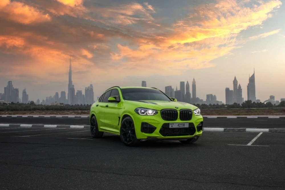 Rent BMW X4 M Competition 2020 Car in Dubai