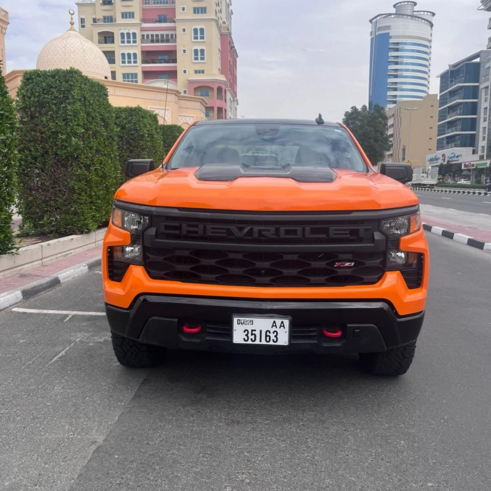 Rent Chevrolet Silverado 2022 in Abu Dhabi-pic_1