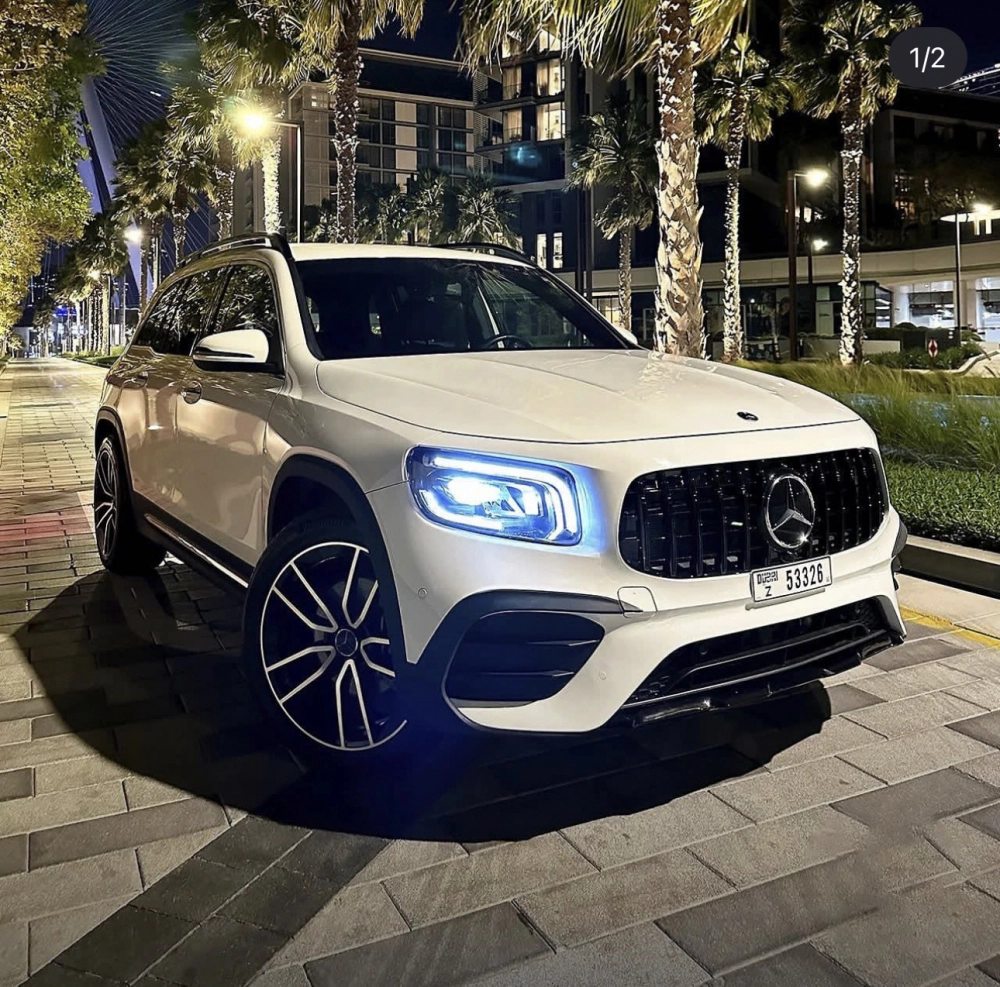 Rent GLB Mercedes Benz 250 2021 in Dubai-pic_1