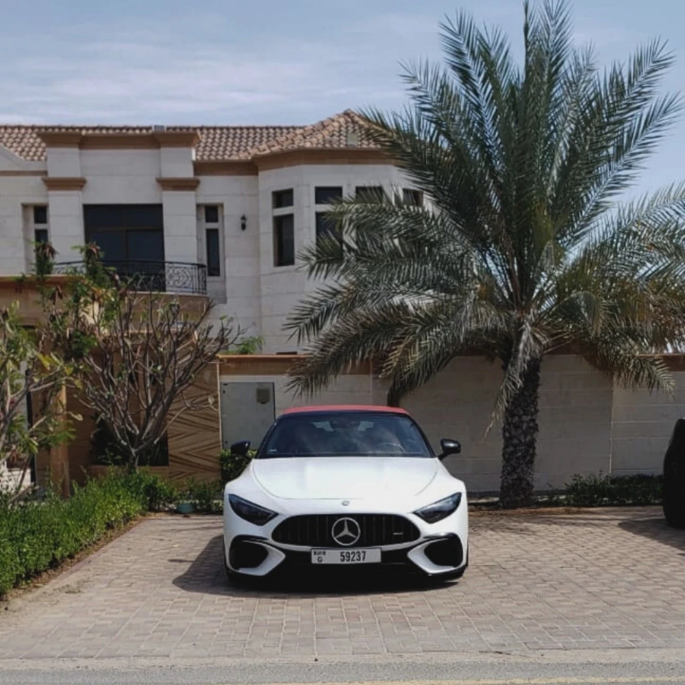 Rent Mercedes SLS Benz AMG SL 63 2023 in Dubai