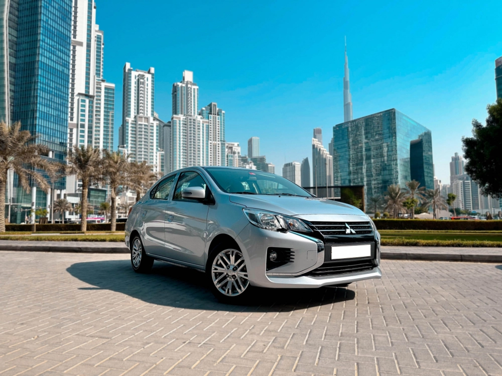 Rent Mitsubishi Attrage 2022 in Abu Dhabi-pic_1