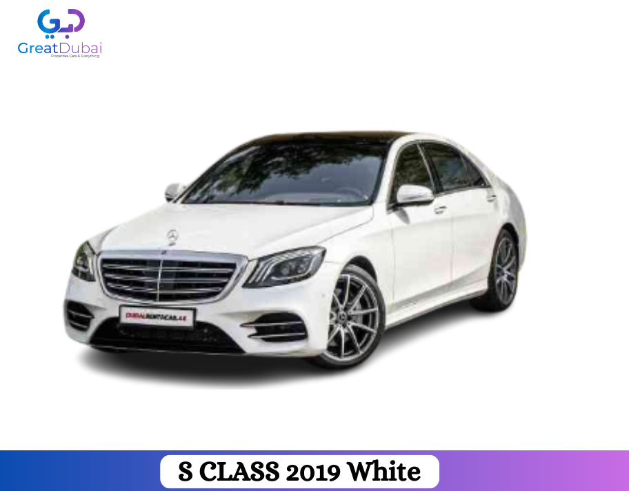 White Mercedes S CLASS 2019 Rent in Dubai With Great Dubai-pic_1