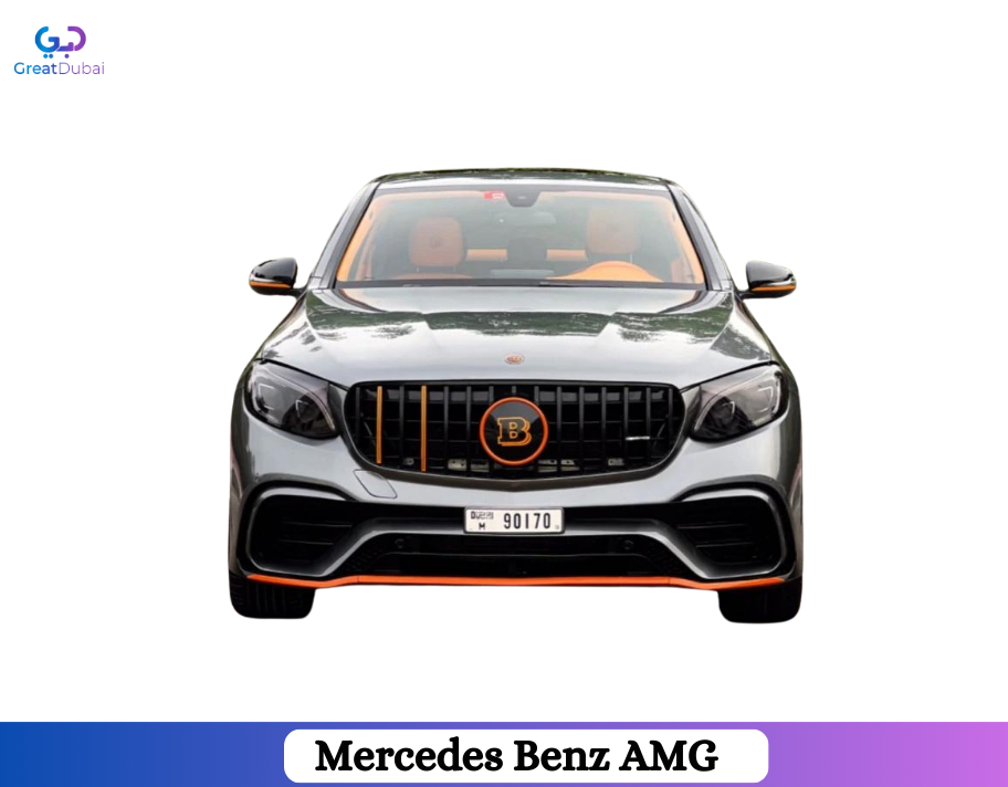 Rent Mercedes Benz AMG GLC 63S Coupe Brabus Kit 2019 in Dubai-image