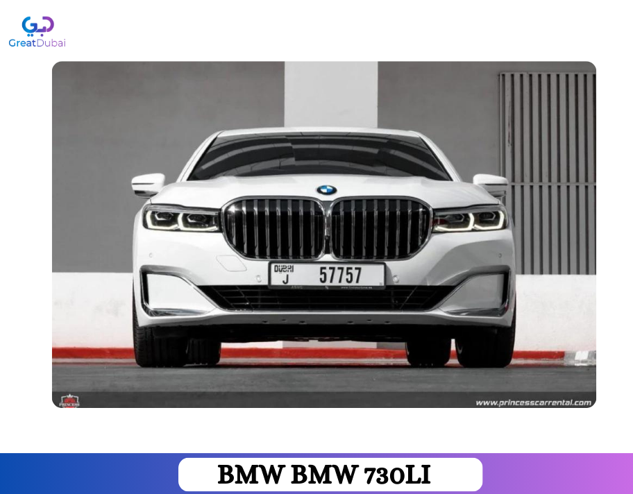 Rent BMW 730Li 2022 in Dubai-image