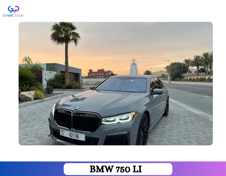 Rent BMW 750Li 2020 Car in Dubai-image