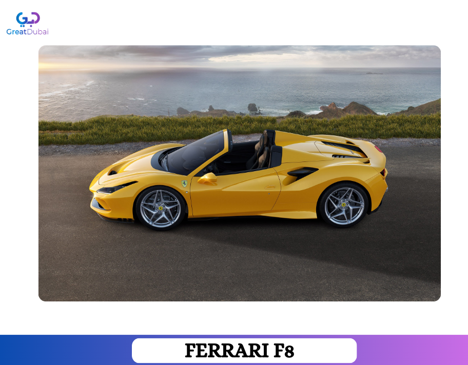 Rent Ferrari F8 Tributo Spider 2024 in Dubai-image