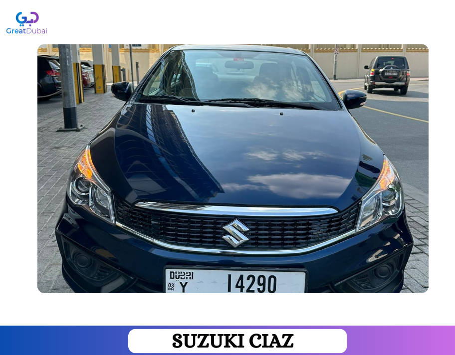 Rent Suzuki Ciaz Compact Sedan in Dubai-image