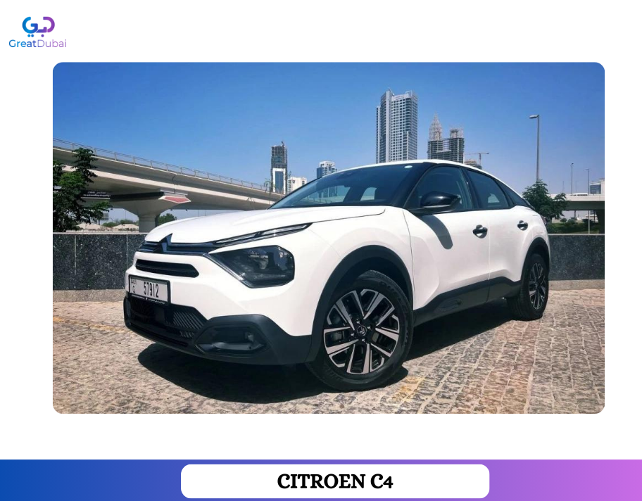 Rent 2023 Citroen C4 Compact Hatchback in Abu Dhabi-image