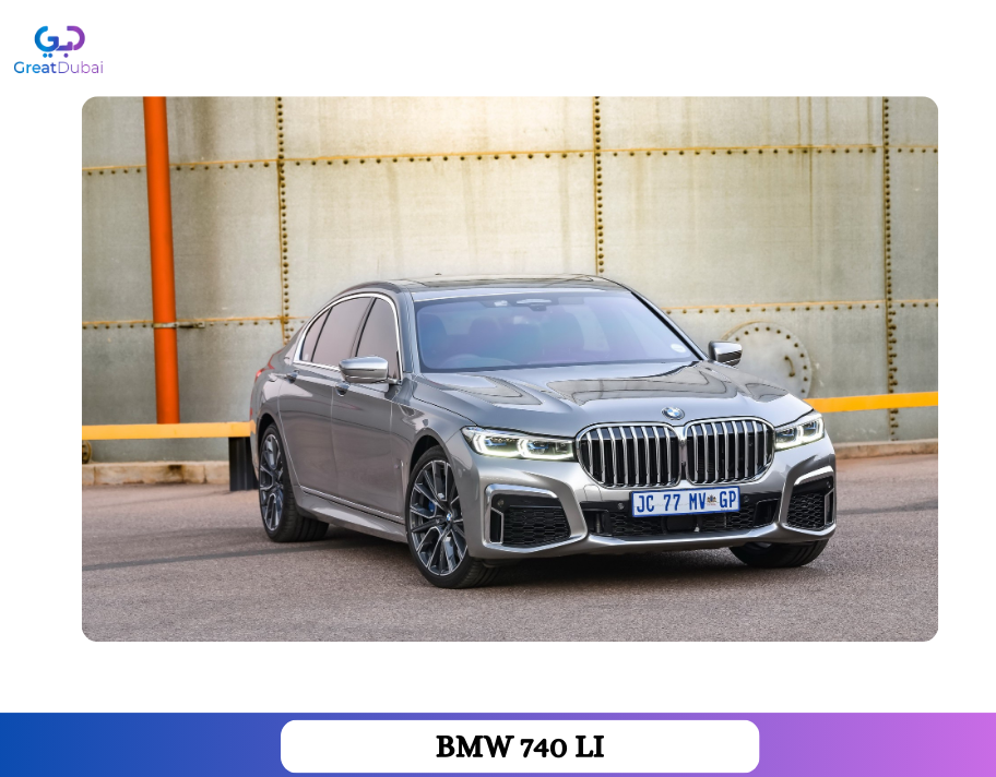 Rent 2021 BMW 740Li Luxury Full-Size Sedan in Dubai-image