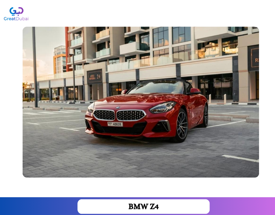 Rent BMW Z4 2020 Car in Dubai-image