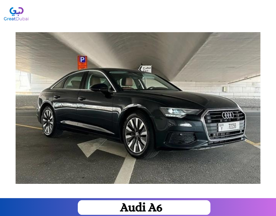 Rent 2023 Audi A6 Luxury Sedan in Abu Dhabi-image