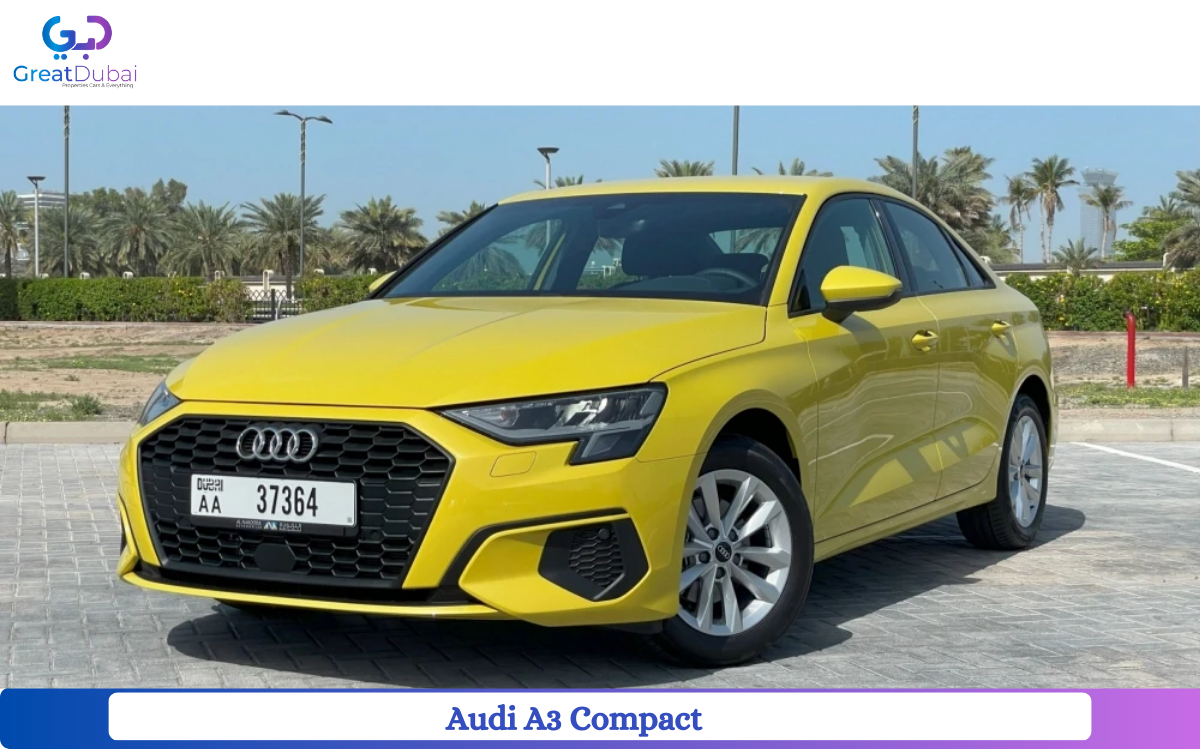 Rent 2024 Audi A3 Compact Luxury Sedan in Abu Dhabi-image