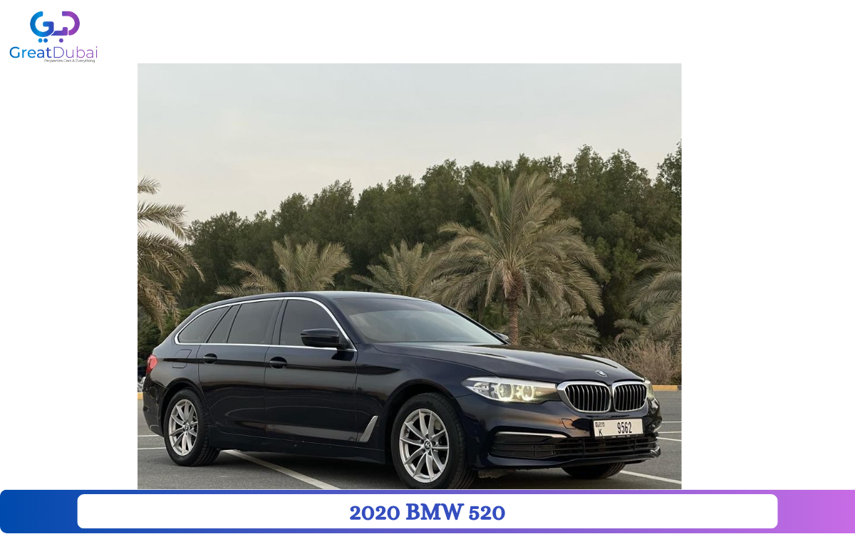 2020 BMW 520 Luxury Midsize Sedan For Sale in Dubai-image