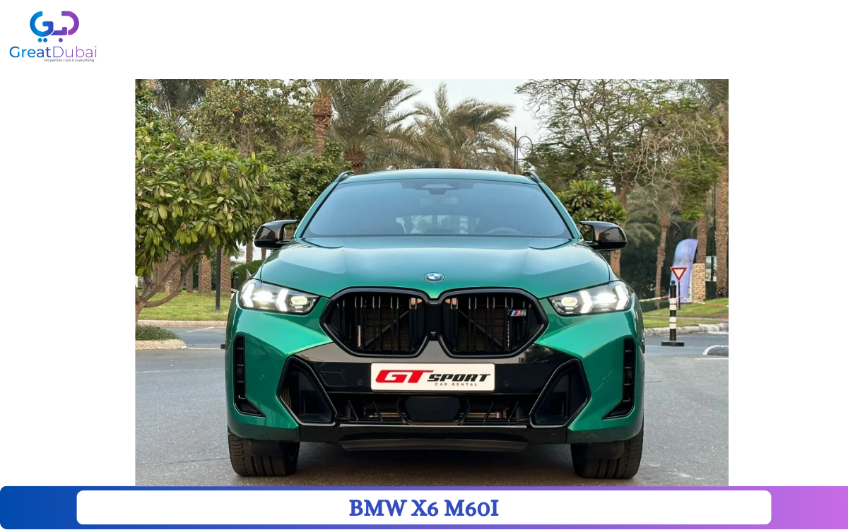 Rent BMW X6 M60I 2024 Car in Dubai-image