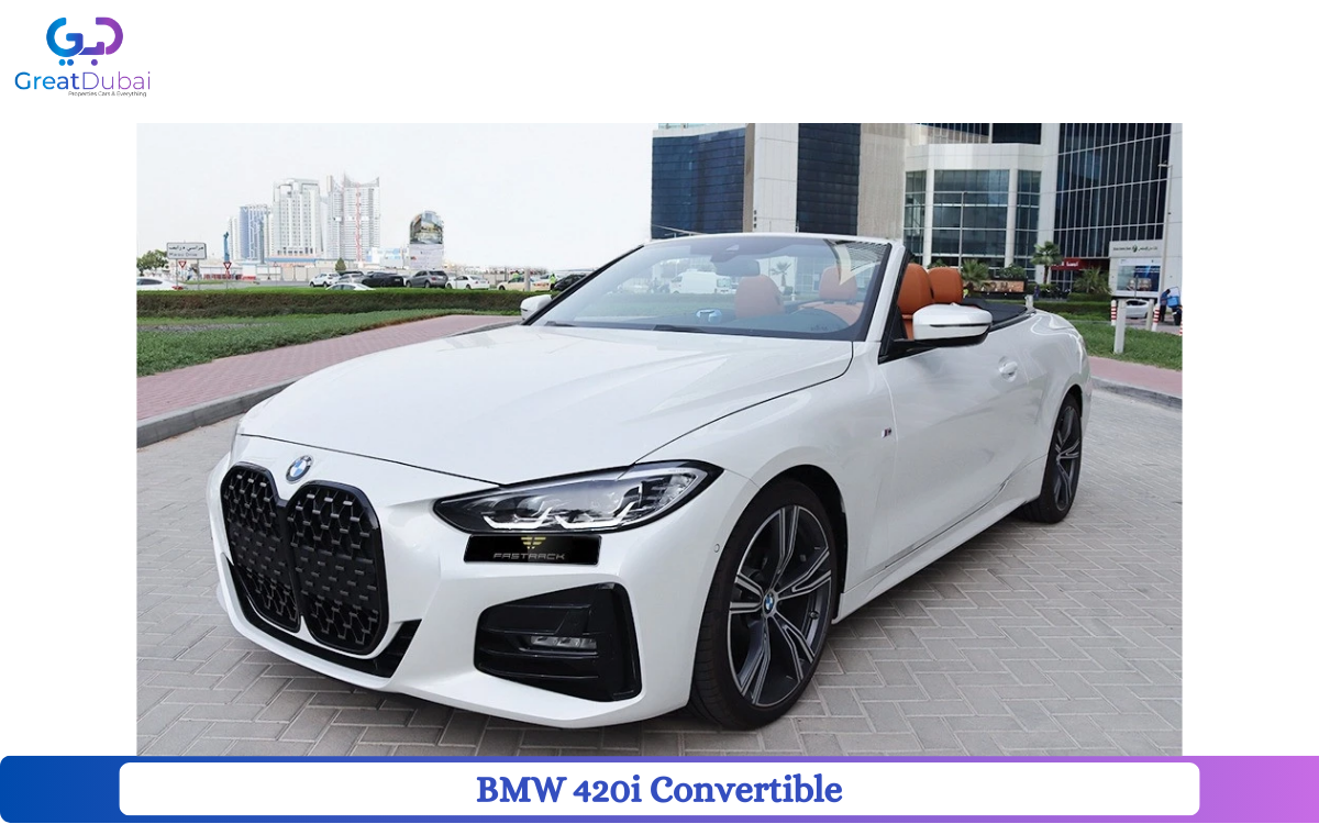 Rent BMW 420i Convertible 2022 Car in Dubai-image