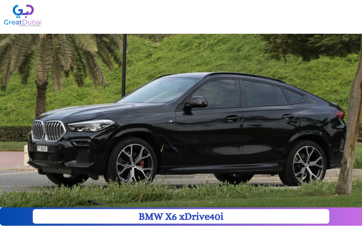 Rent BMW X6 xDrive40i 2022 Car in Dubai-image