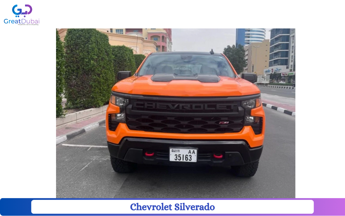 Rent Chevrolet Silverado 2022 in Abu Dhabi-image