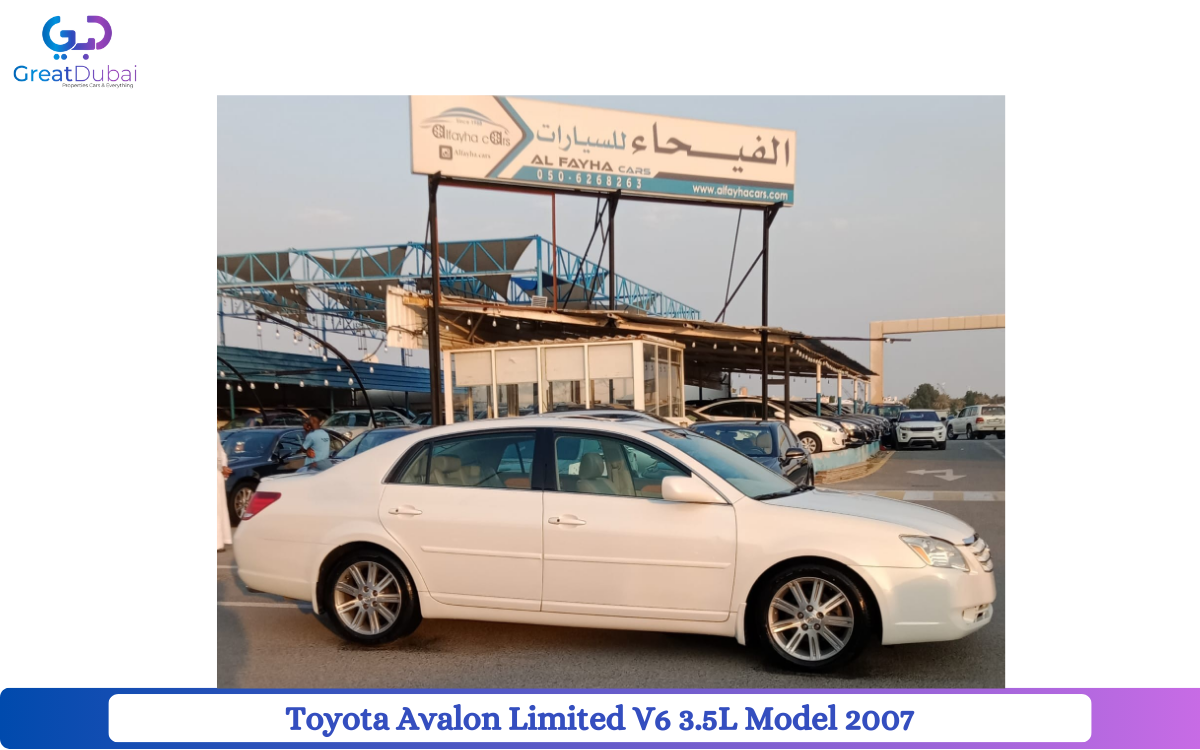 Toyota Avalon Limited V6 3.5L Model 2007-image