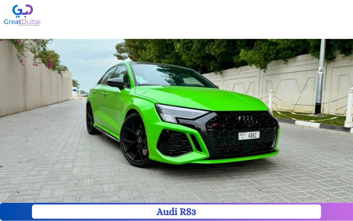 Rent Audi RS3 2024 in Dubai-image