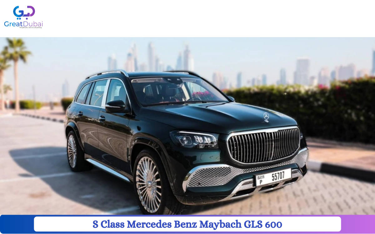 Rent S Class Mercedes Benz Maybach GLS 600 2022 in Dubai-image
