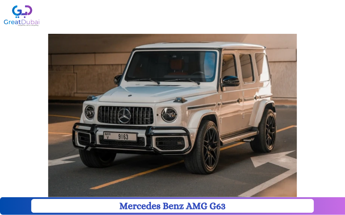 Rent Mercedes Benz AMG G63 2022 in Dubai-image