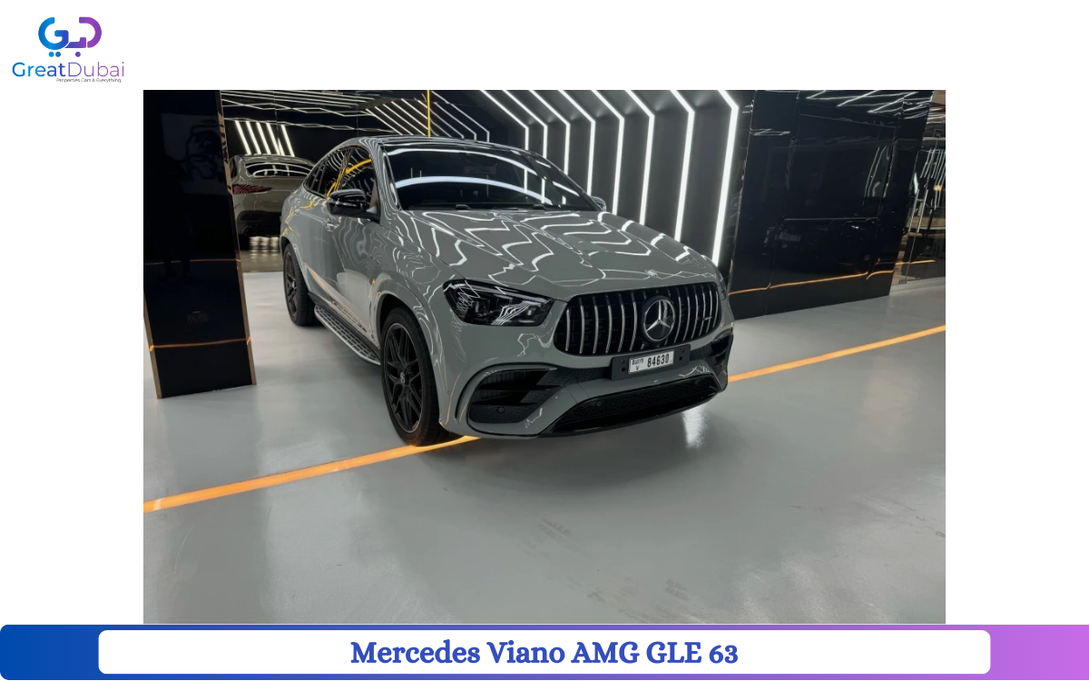 Rent Mercedes Viano AMG GLE 63 2024 in Dubai-image