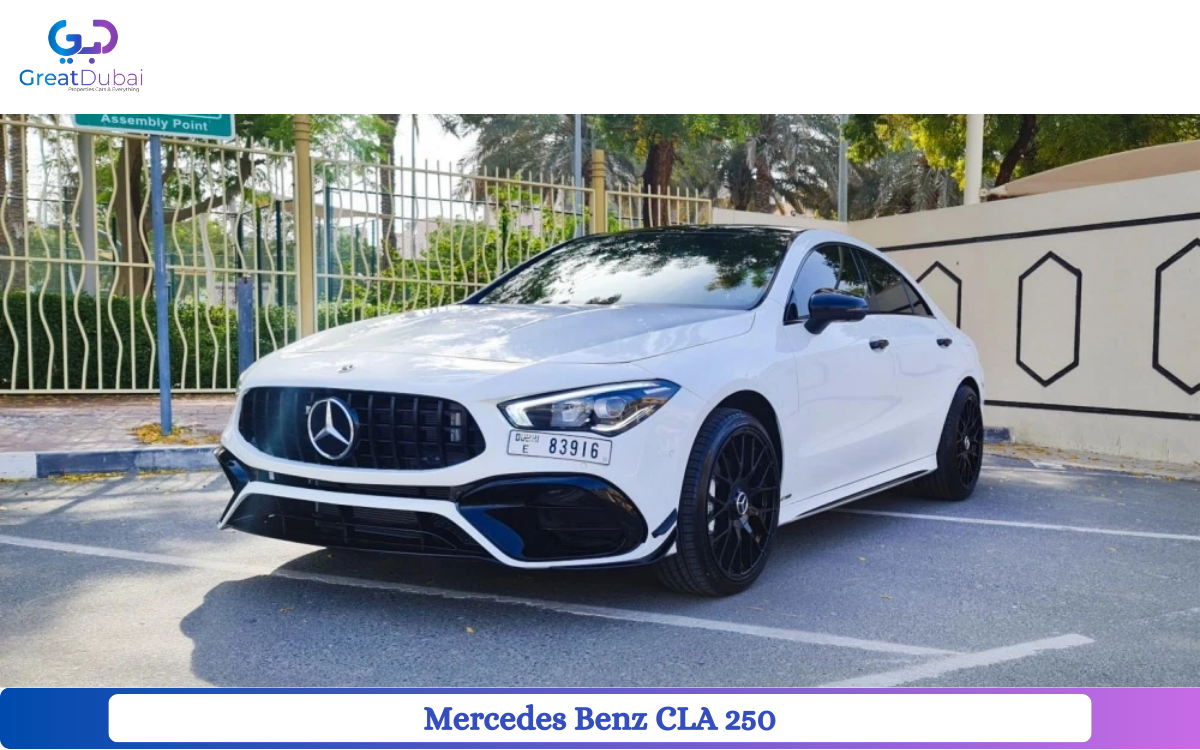 Rent Mercedes Benz CLA 250 2022 in Dubai-image