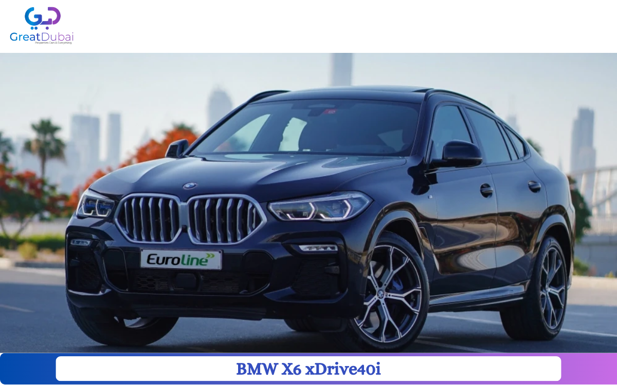 BMW X6 xDrive40i 2022 Rent in Ajman-image