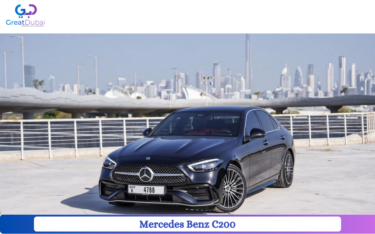 Rent Mercedes Benz C200 2024 in Dubai-image