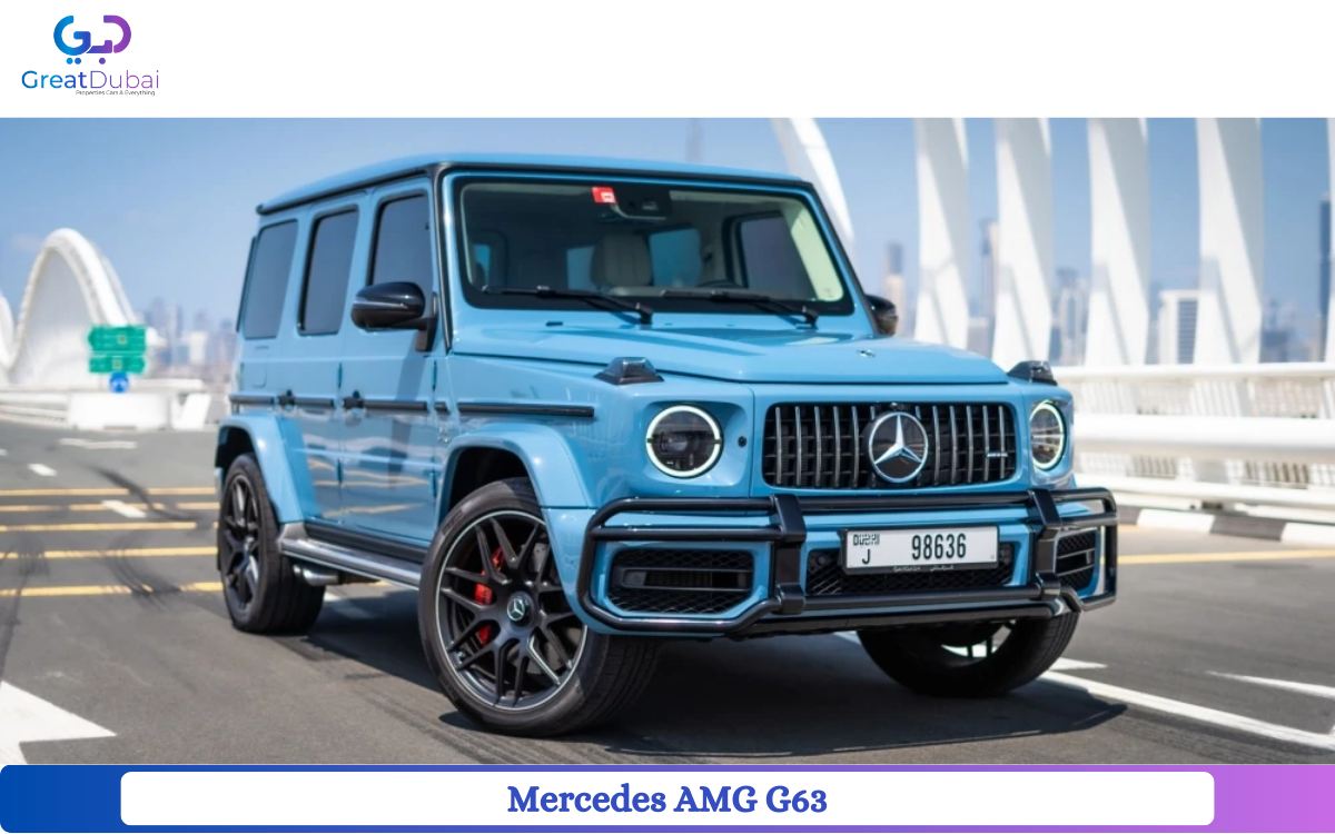 Rent Mercedes AMG G63 2022 in Dubai-image