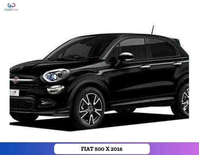 FIAT 500X-4X4-2016-4 DOORS-GCC-WARRANTY-image