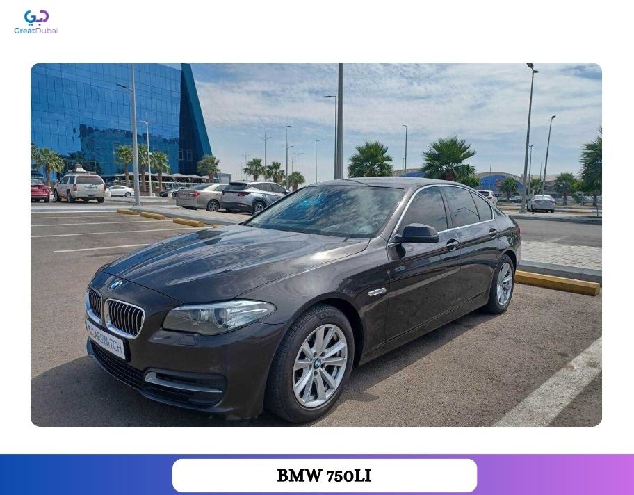 AED4125/month | 2018 BMW 750Li 4.4L | Full BMW Service | GCC specifications | Ref#8412-image